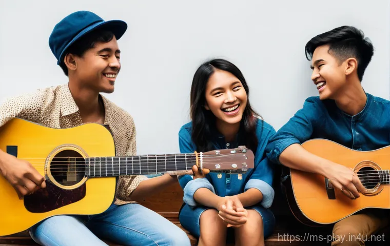 연주가가 실기 시험 후 복습하는 법 - **Prompt:** A young adult, around 18-25 years old, is enthusiastically engaged in digital music prod...